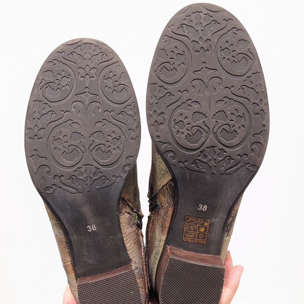 L ' Artiste leather Shazzam boots - Picture 13 of 16